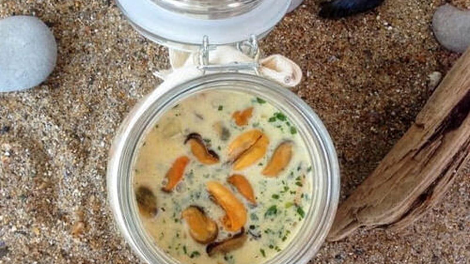 Moules à la crème d'ail