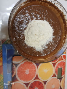 Moelleux au chocolat cœur coulant et coulis de fraises : Etape 4