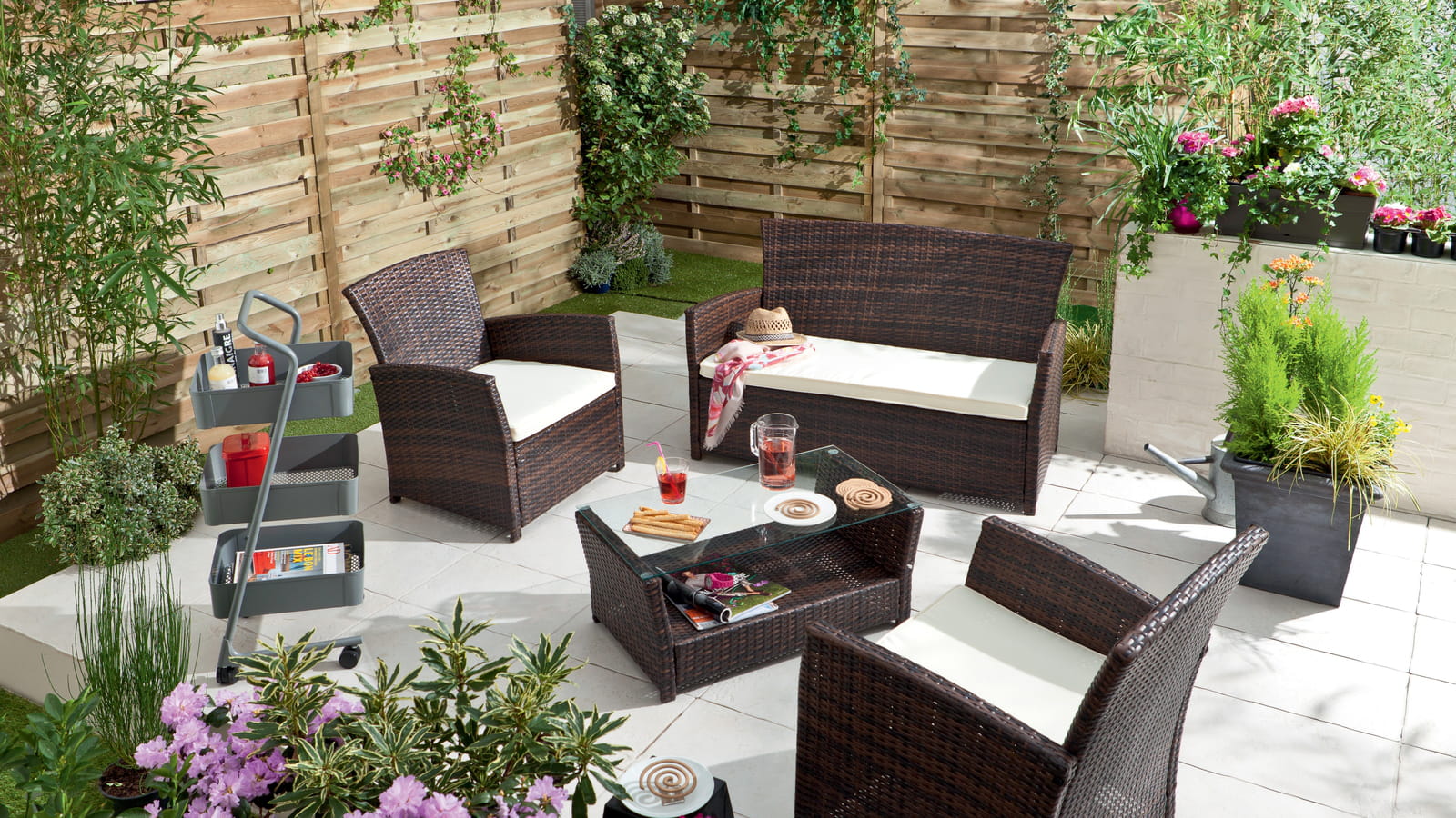 Salon de Jardin Conforama