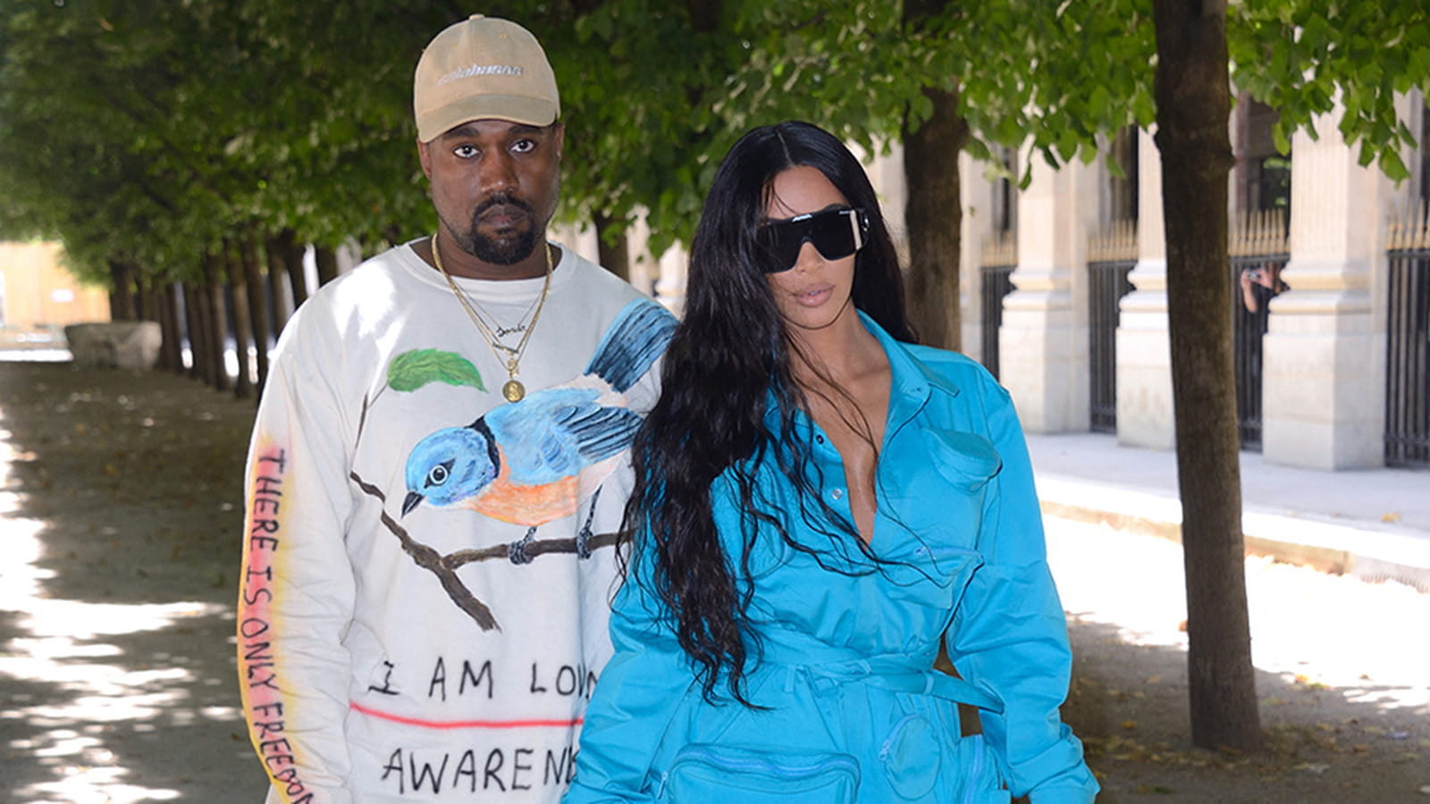 Kim Kardashian et Kanye West 