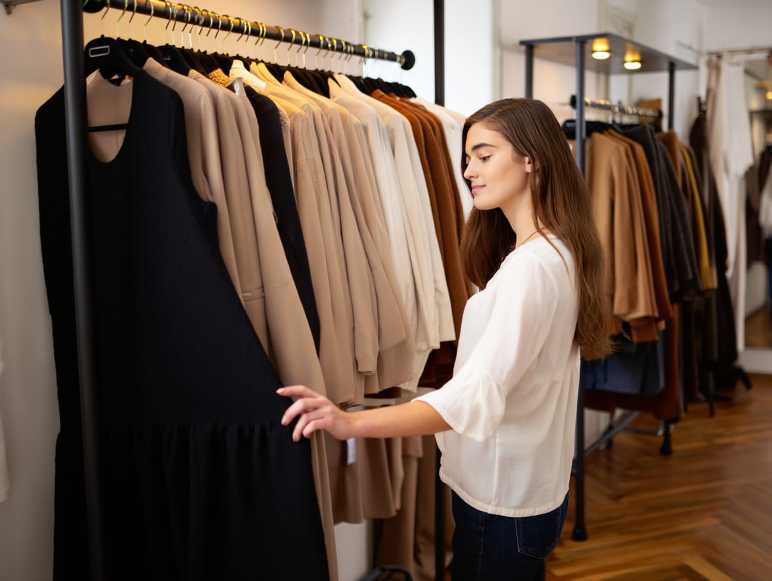 Neither brown nor khaki, this garish color will be won in all stores in October
