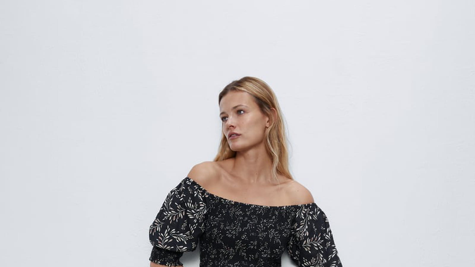 Robe imprimée décolleté
