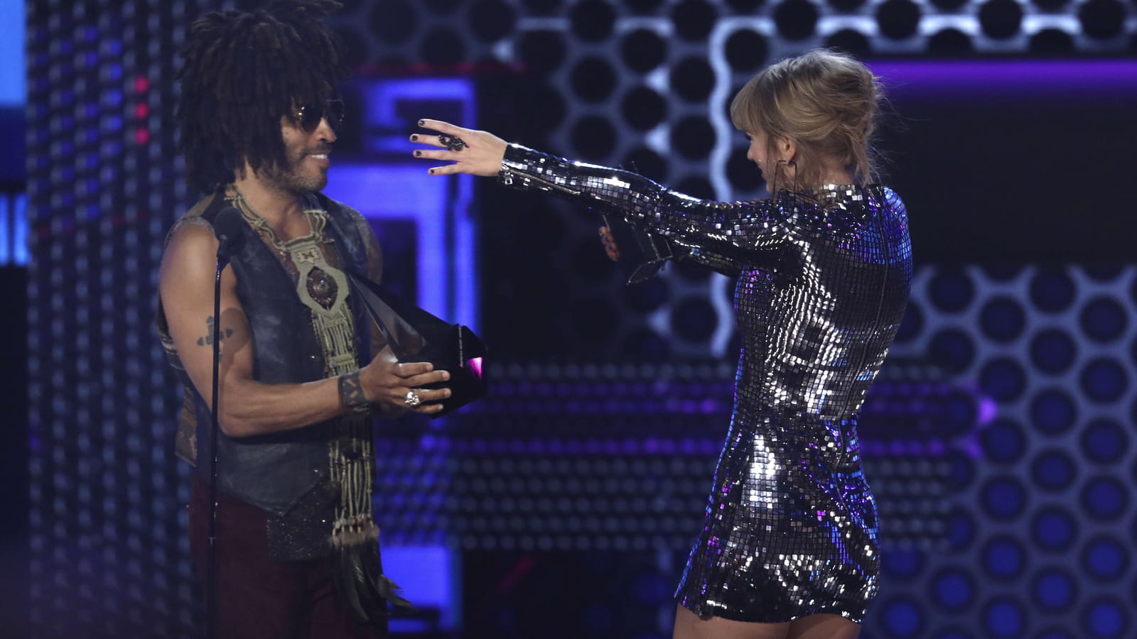 Lenny Kravitz et Taylor Swift