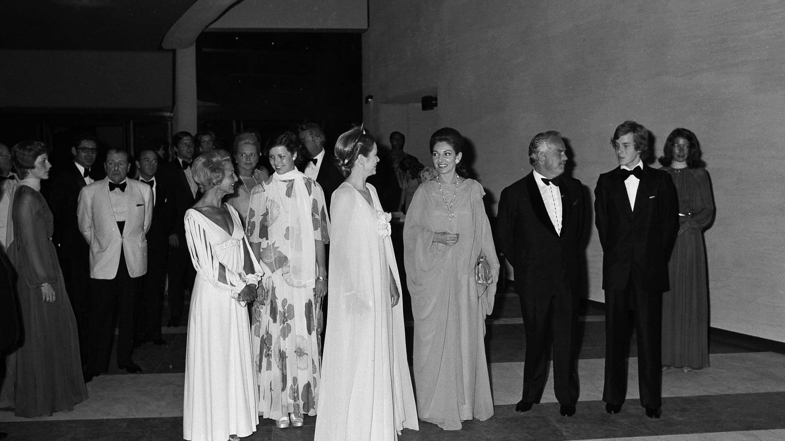 Au bal d'inauguration du Sporting Club de Monaco