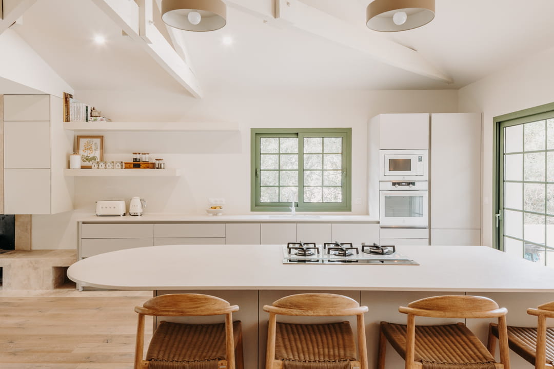 Kitchens thought around the island, a detail that makes all the difference