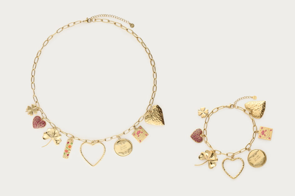 Parure "Botanical" &agrave; maxi charms, My Jewellery