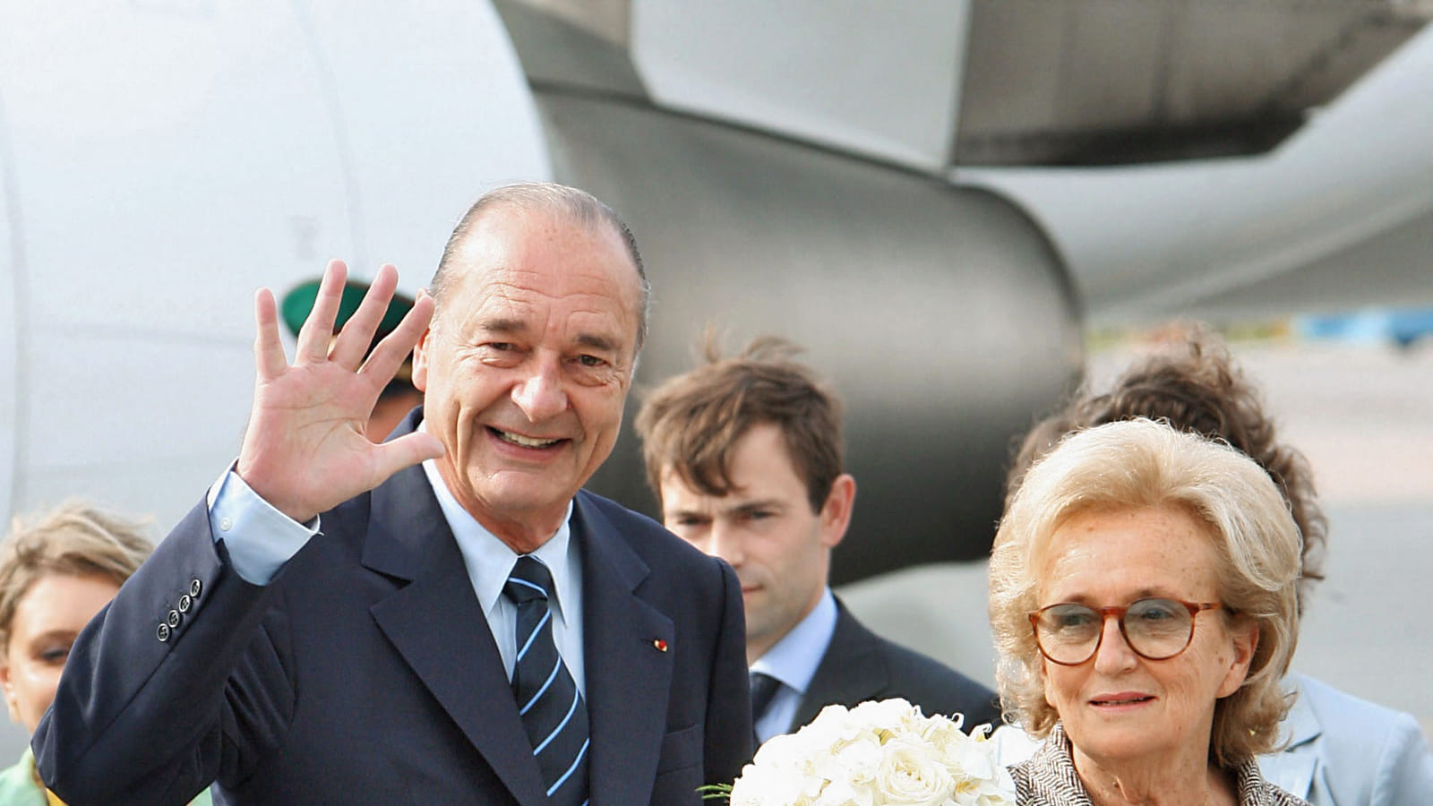 Jacques Chirac et Bernadette Chirac