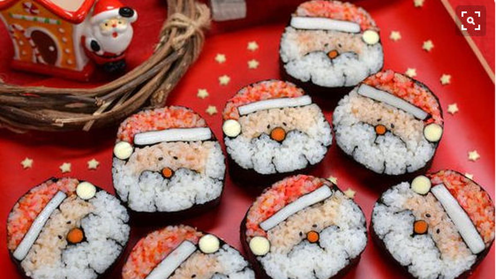 Père Noël : en sushi, on en "riz"