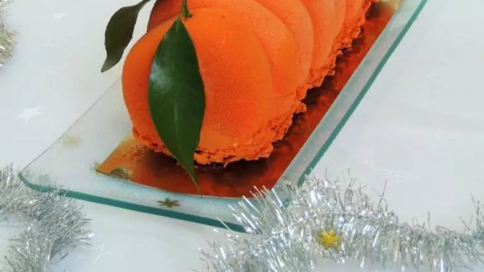 Bûche Marrontine Clémentine & marron
