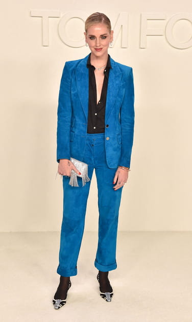 Chiara Ferragni au d&eacute;fil&eacute; Tom Ford