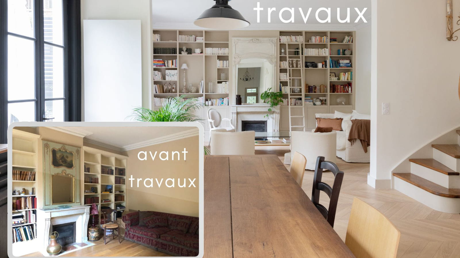 250 m² avant-après 