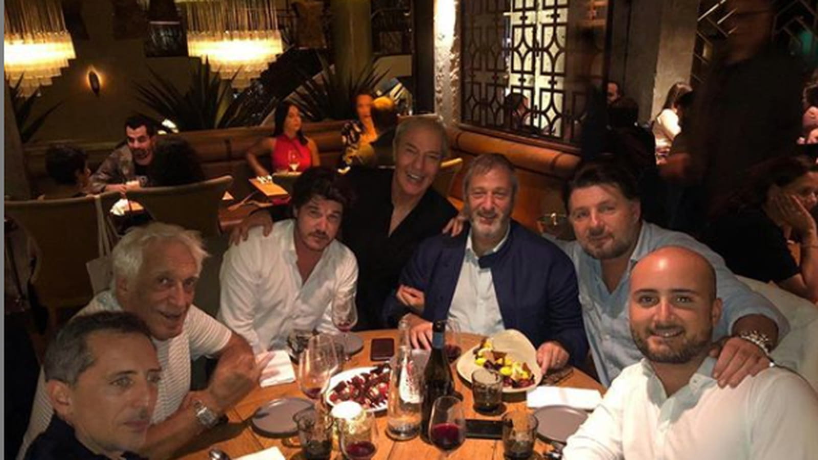 Gad Elmaleh, Gérad Darmon, Hadrien Raccah, Michel Lumbroso, Philippe Lellouche 