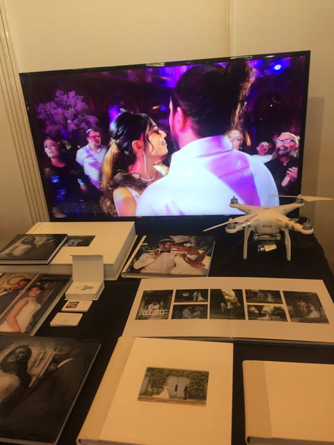 Un mariage vu du ciel