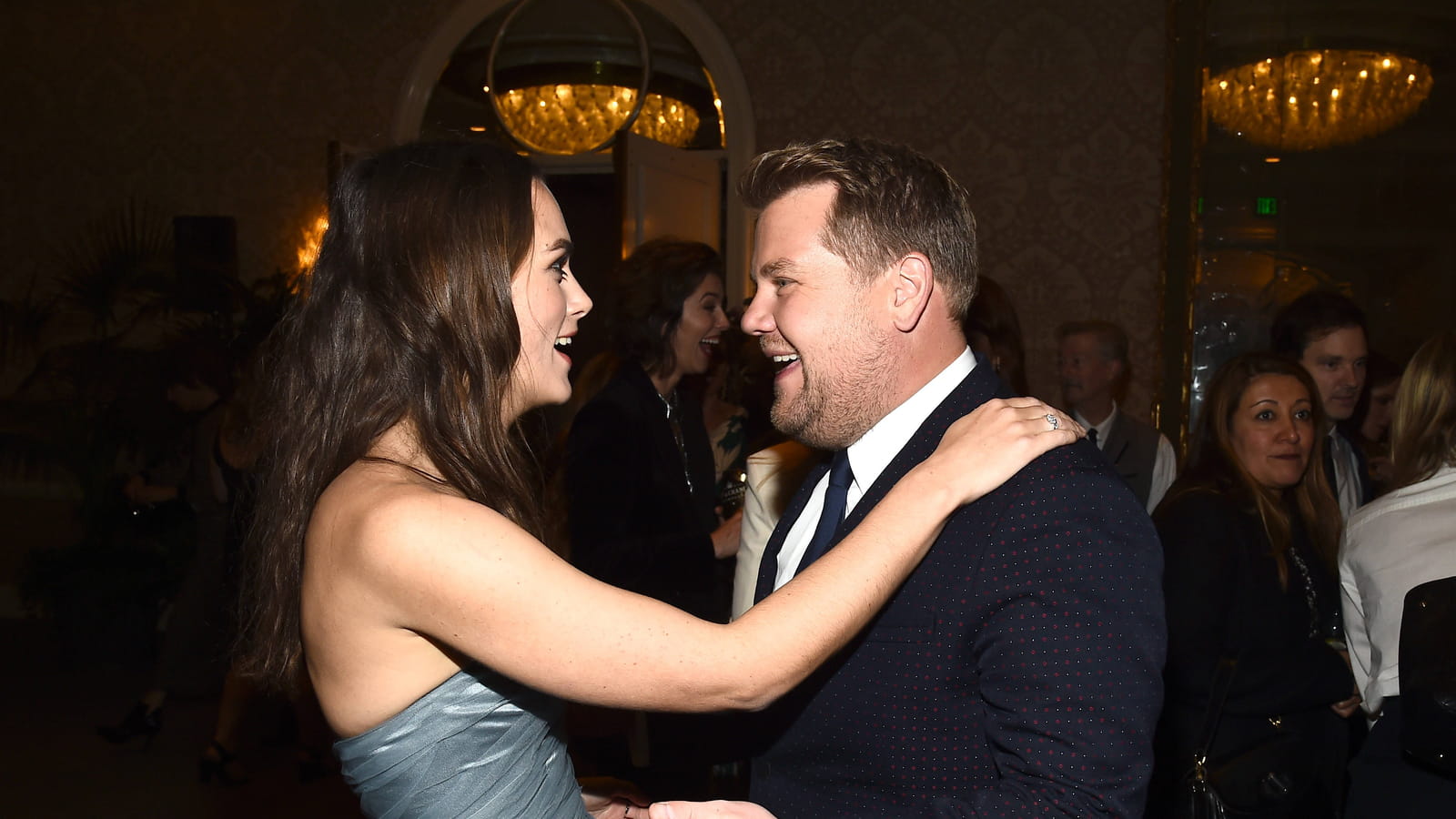 Keira Knightley et James Corden