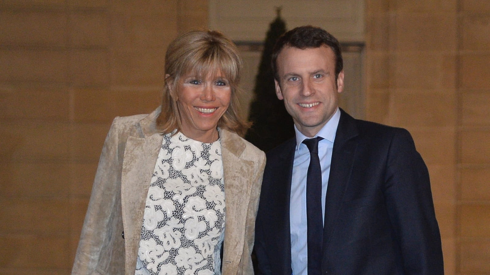 Emmanuel et Brigitte Macron