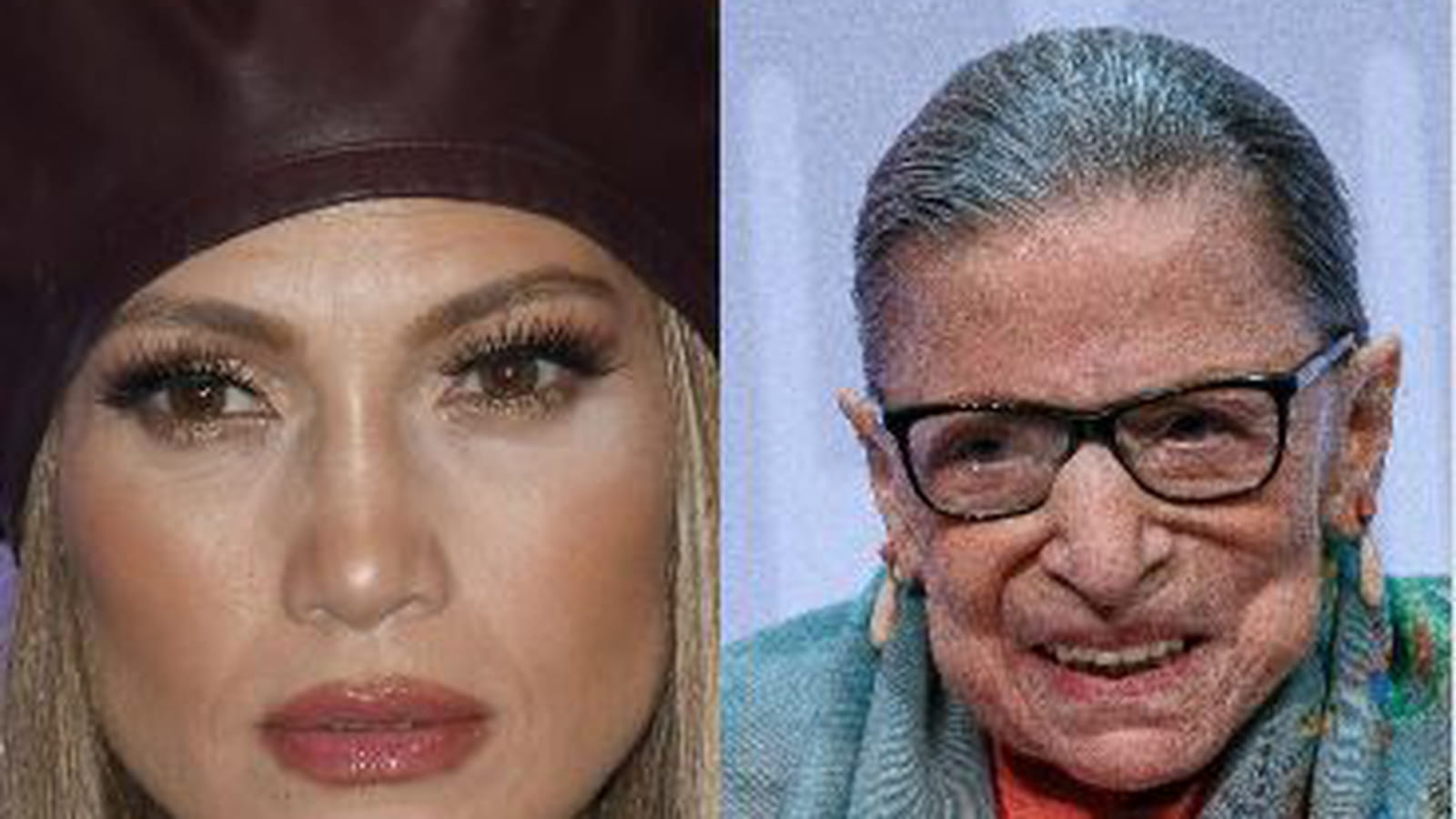 Jennifer Lopez et RBG