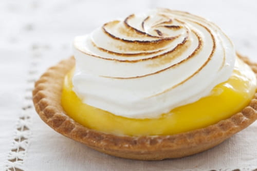 Tartelettes au citron meringuées