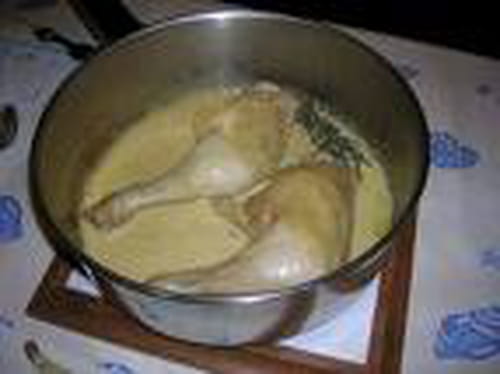 Poulet à la moutarde aux oignons grelots : la recette facile