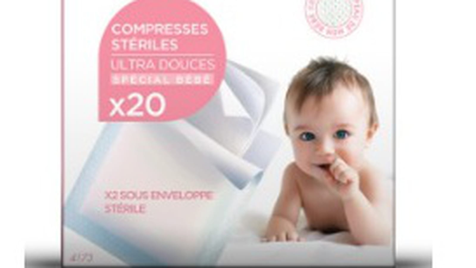 Compresses pour bébés