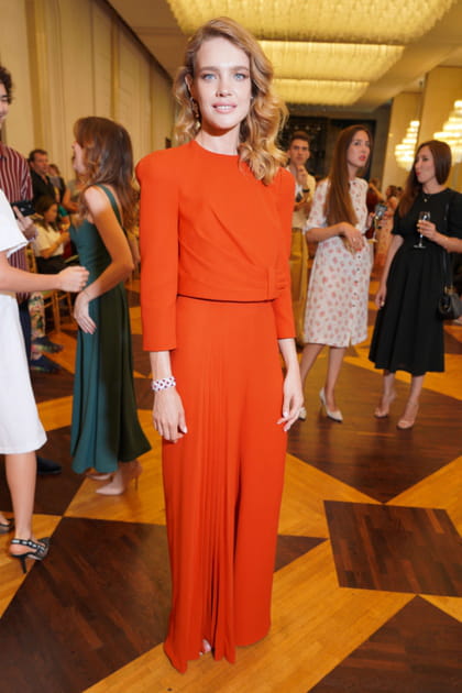 Natalia Vodianova chez Ulyana Sergeenko