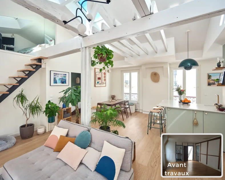 Avant-apr&egrave;s&nbsp;: r&eacute;cup&eacute;rer les combles pour gagner en lumi&egrave;re et volumes
