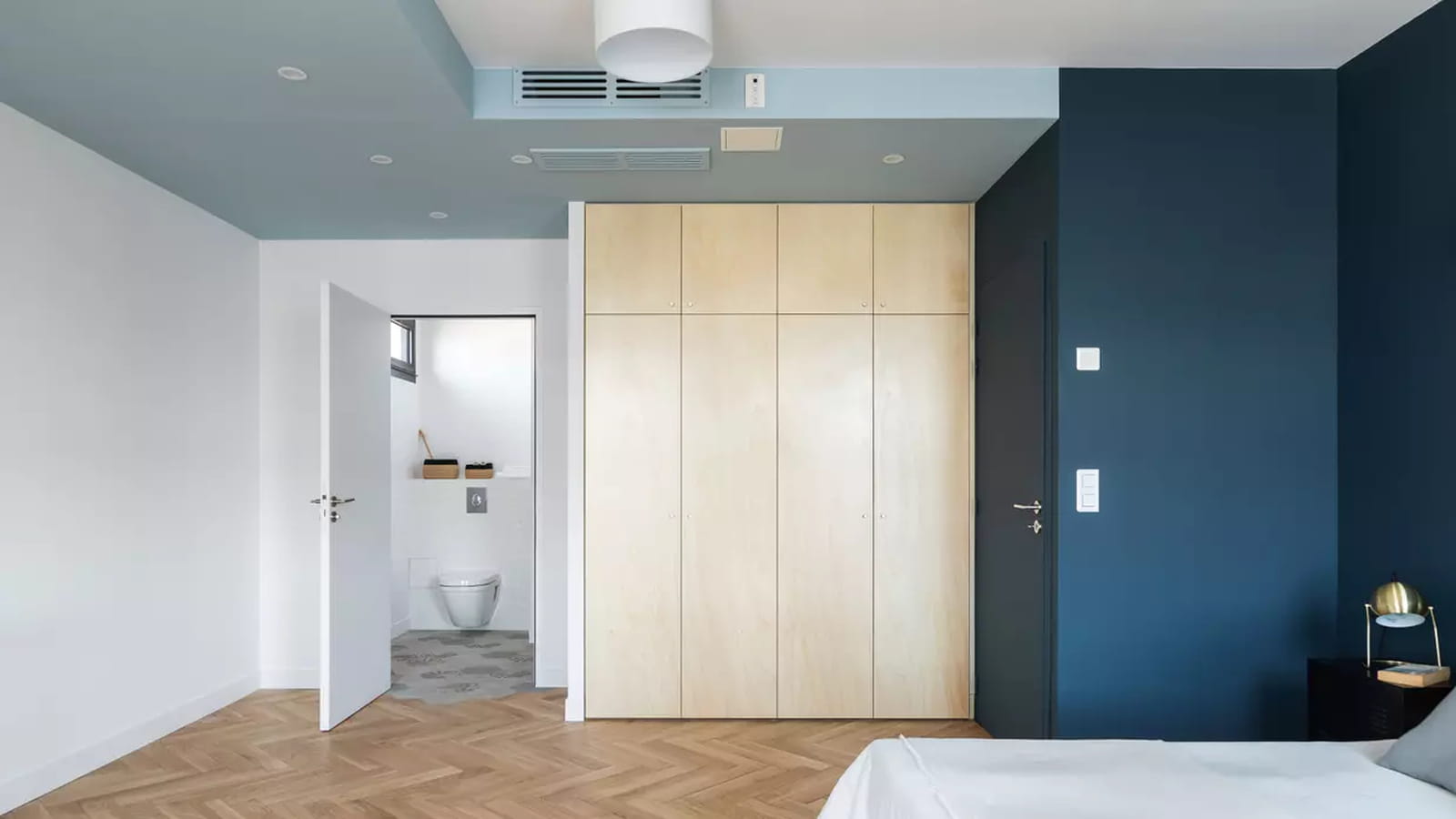 Plafond bleu ciel