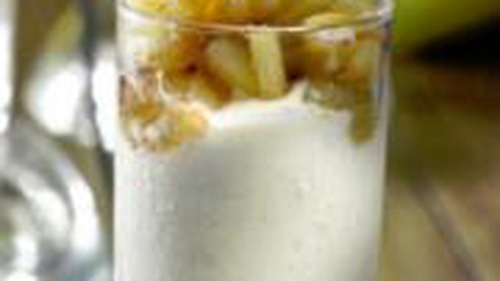 Tiramisu aux pommes et au chasselas