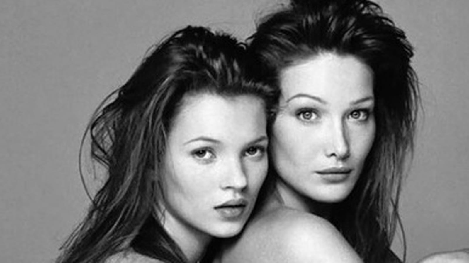 Carla Bruni-Sarkozy et Kate Moss