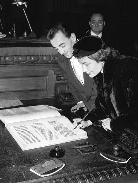 Charles Aznavour, deuxi&egrave;me noces