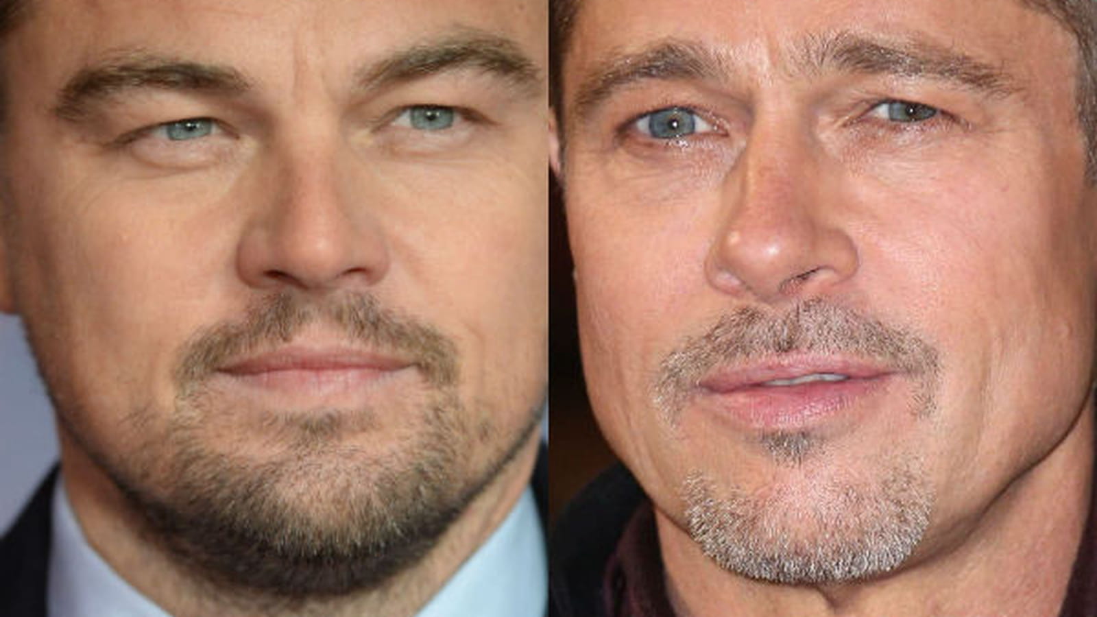 Leonardo DiCaprio et Brad Pitt