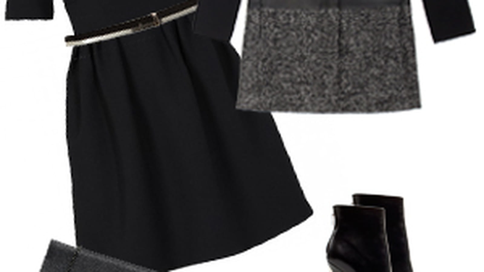 Look gris et noir