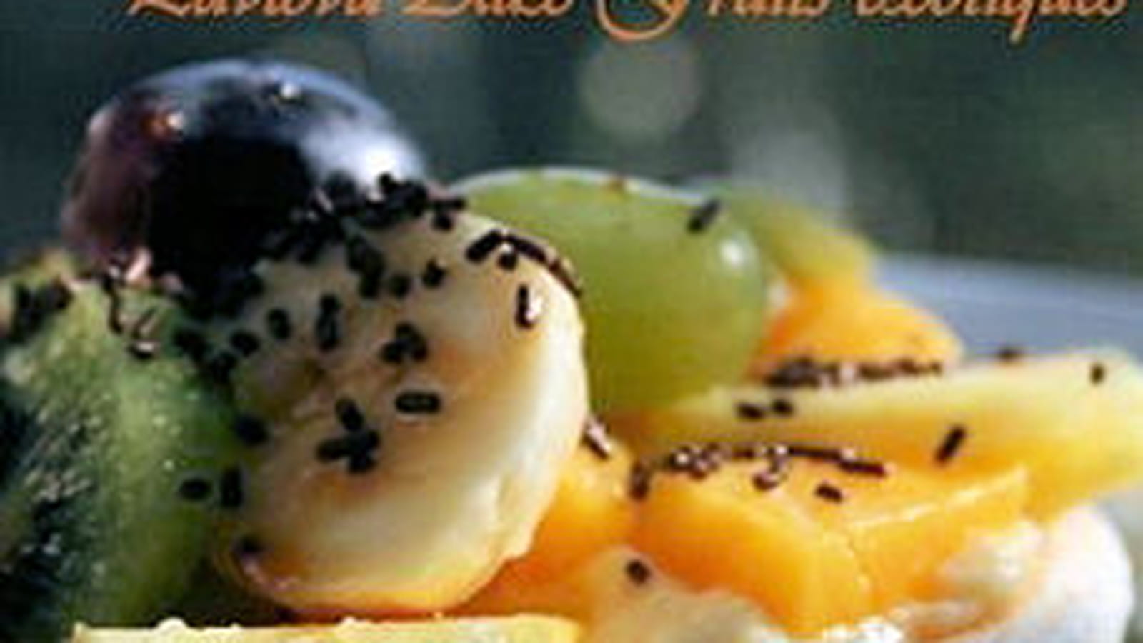 Pavlova vanillé aux fruits exotiques