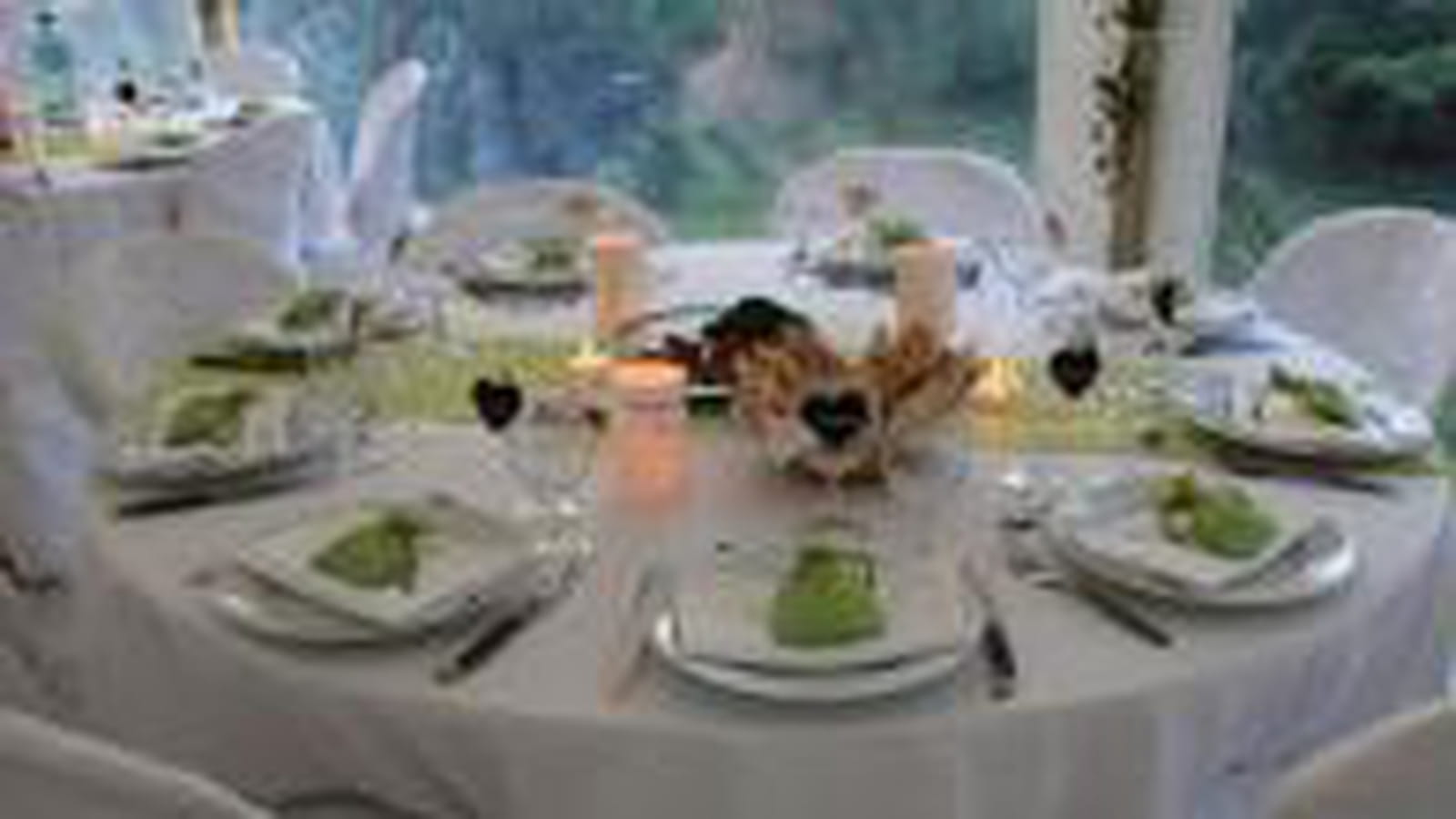 Déco de mariage nature