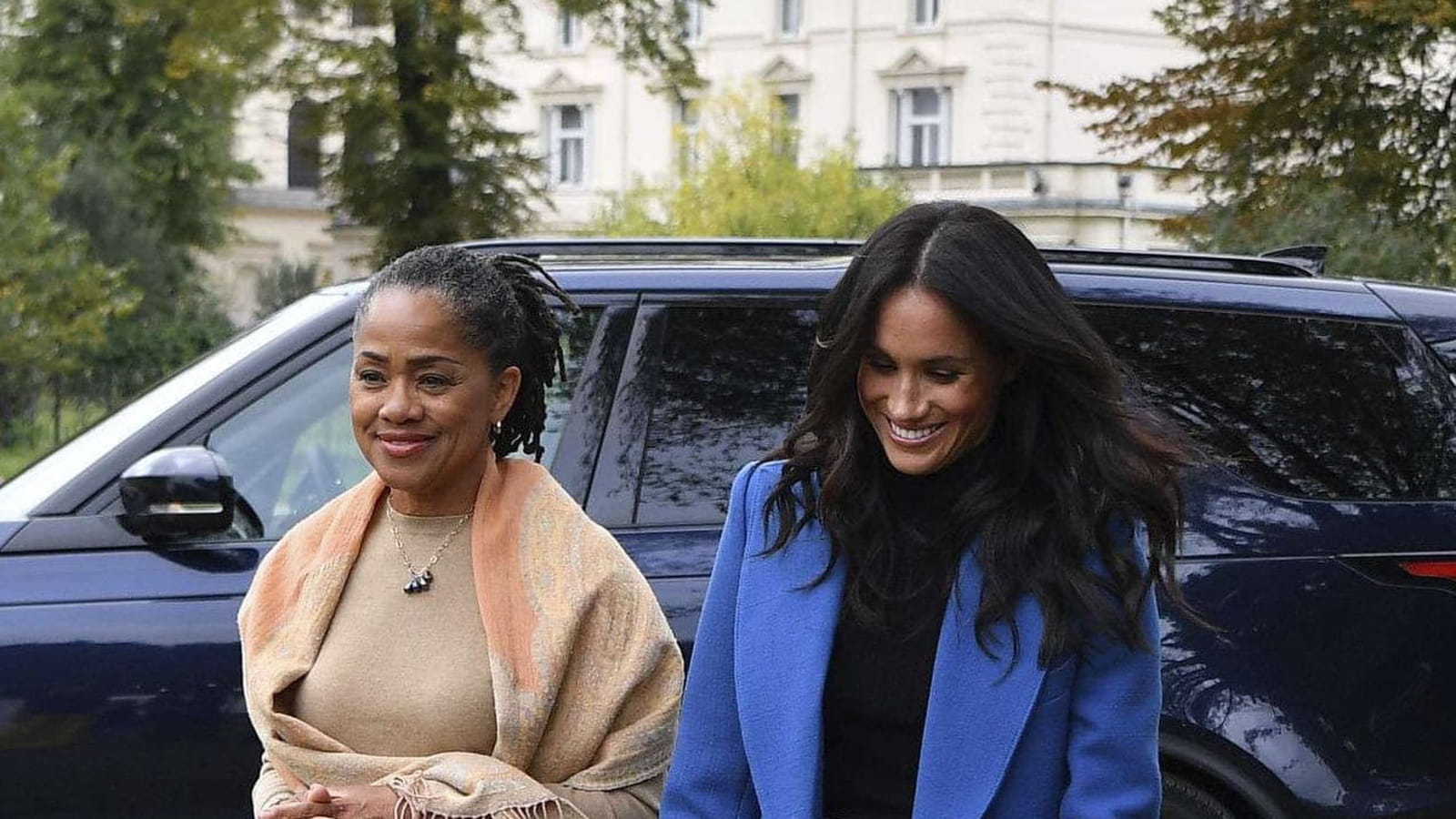 Doria Ragland et Meghan Markle 