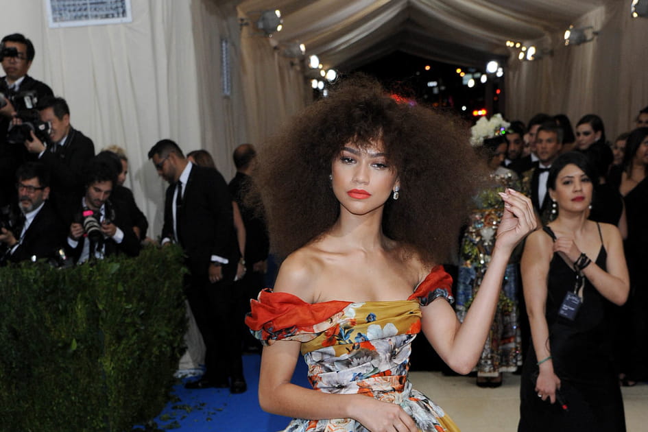 La coiffure afro de Zendaya