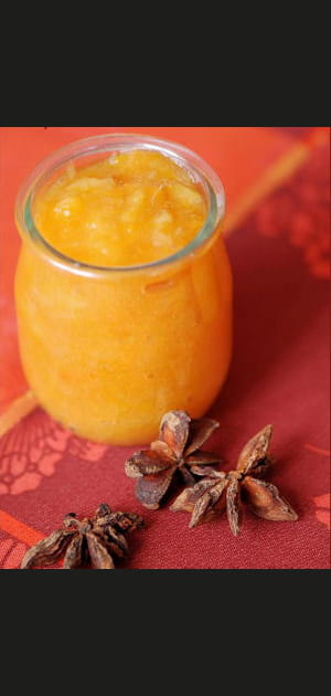 Compote abricots, ananas, badiane