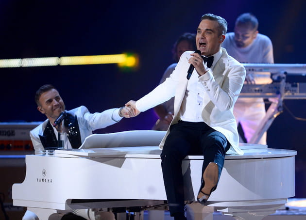 Gary Barlow et Robbie Williams reforment les Take That