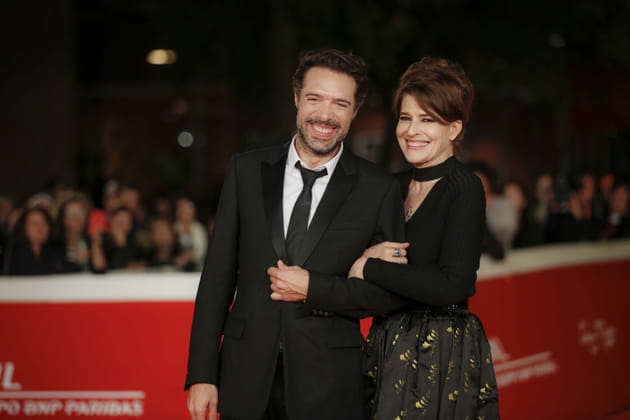 Fanny Ardant et Nicolas Bedos &agrave; Rome
