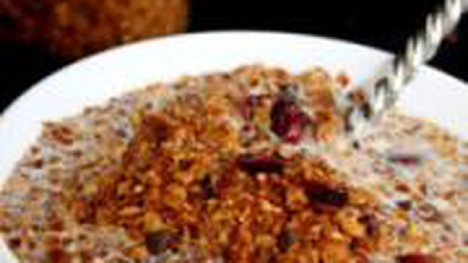 Granola au chocolat et noisettes