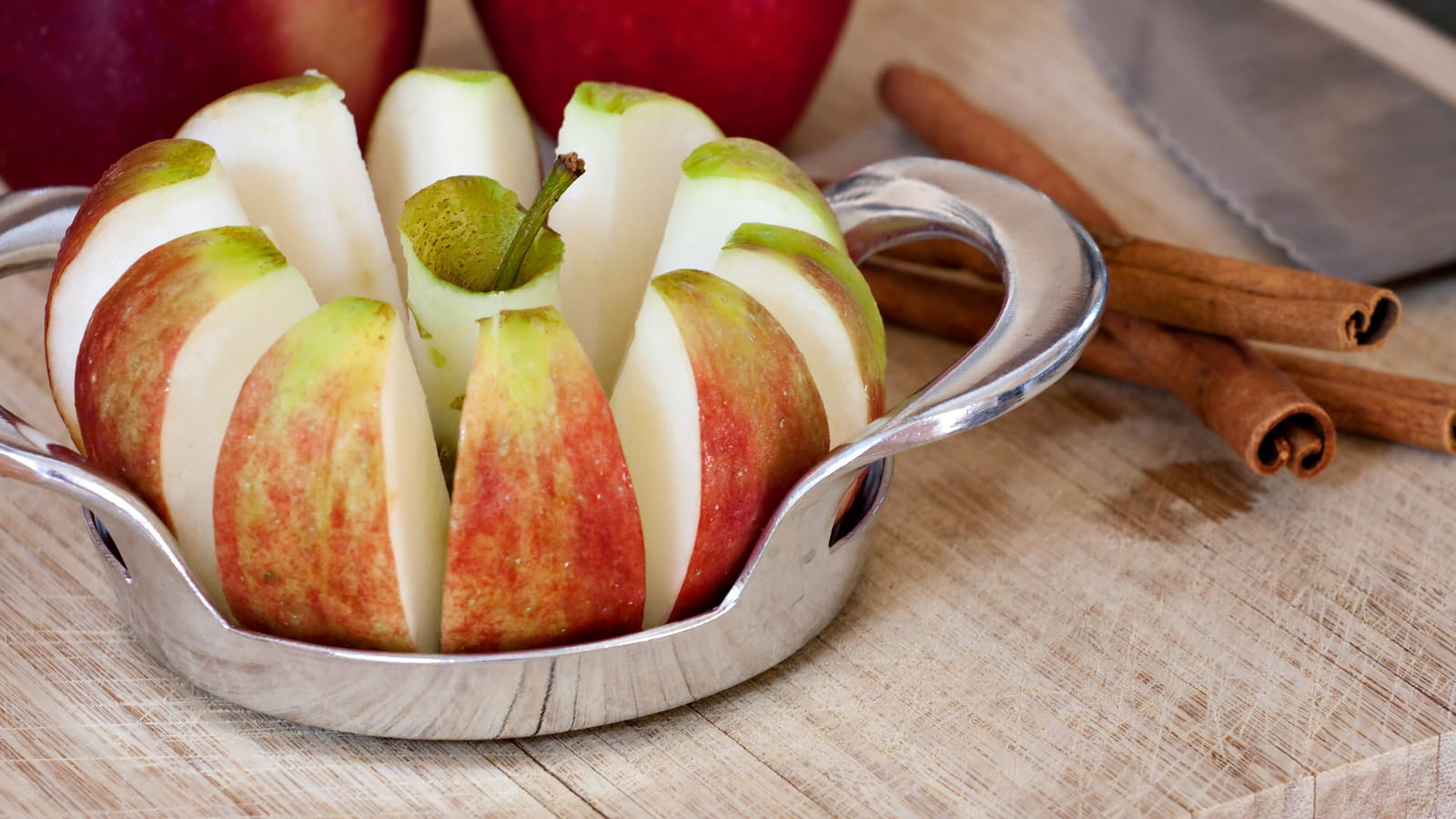 Blanchir les pommes
