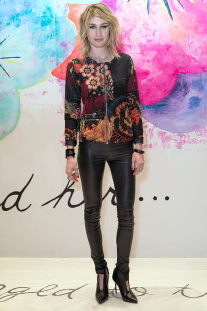 Pauline Lefèvre au défilé Desigual