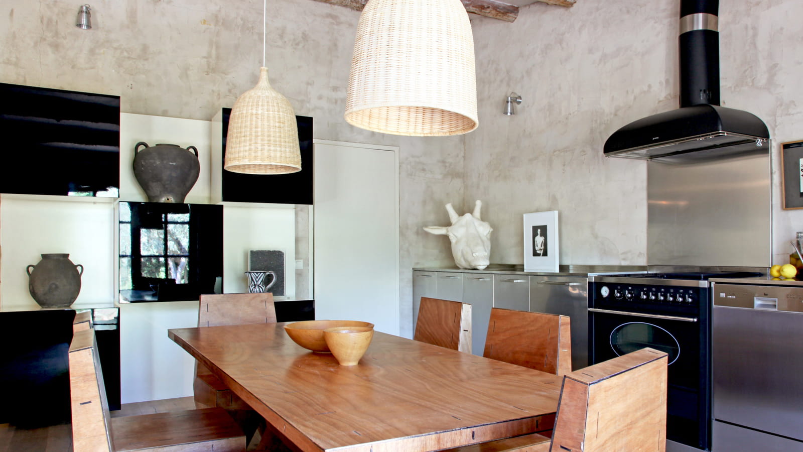 Cuisine seventies contemporaine