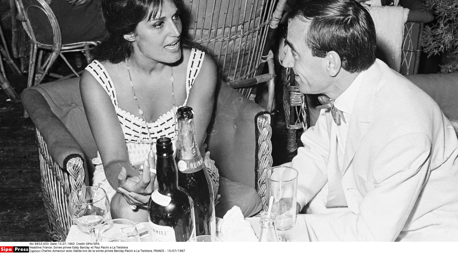 Charles Aznavour et Dalida