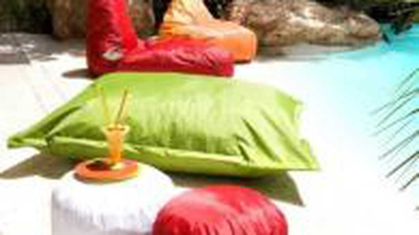 Coussin bain de soleil