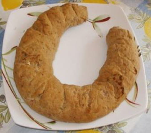 Pain à la feta et aux lardons