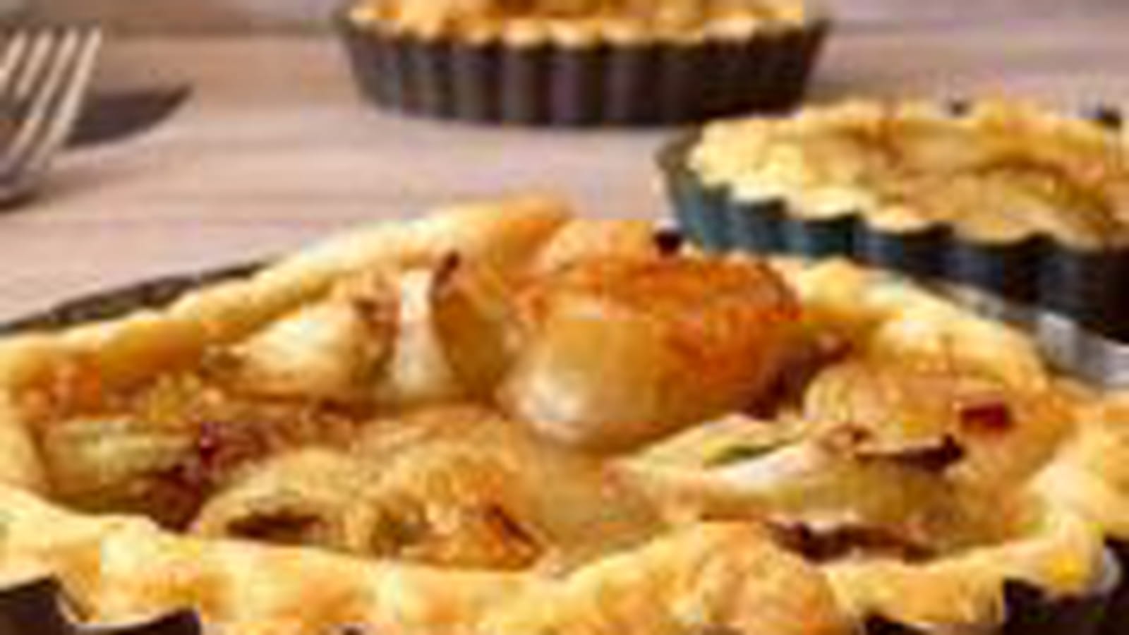 Tartelettes endives caramélisées