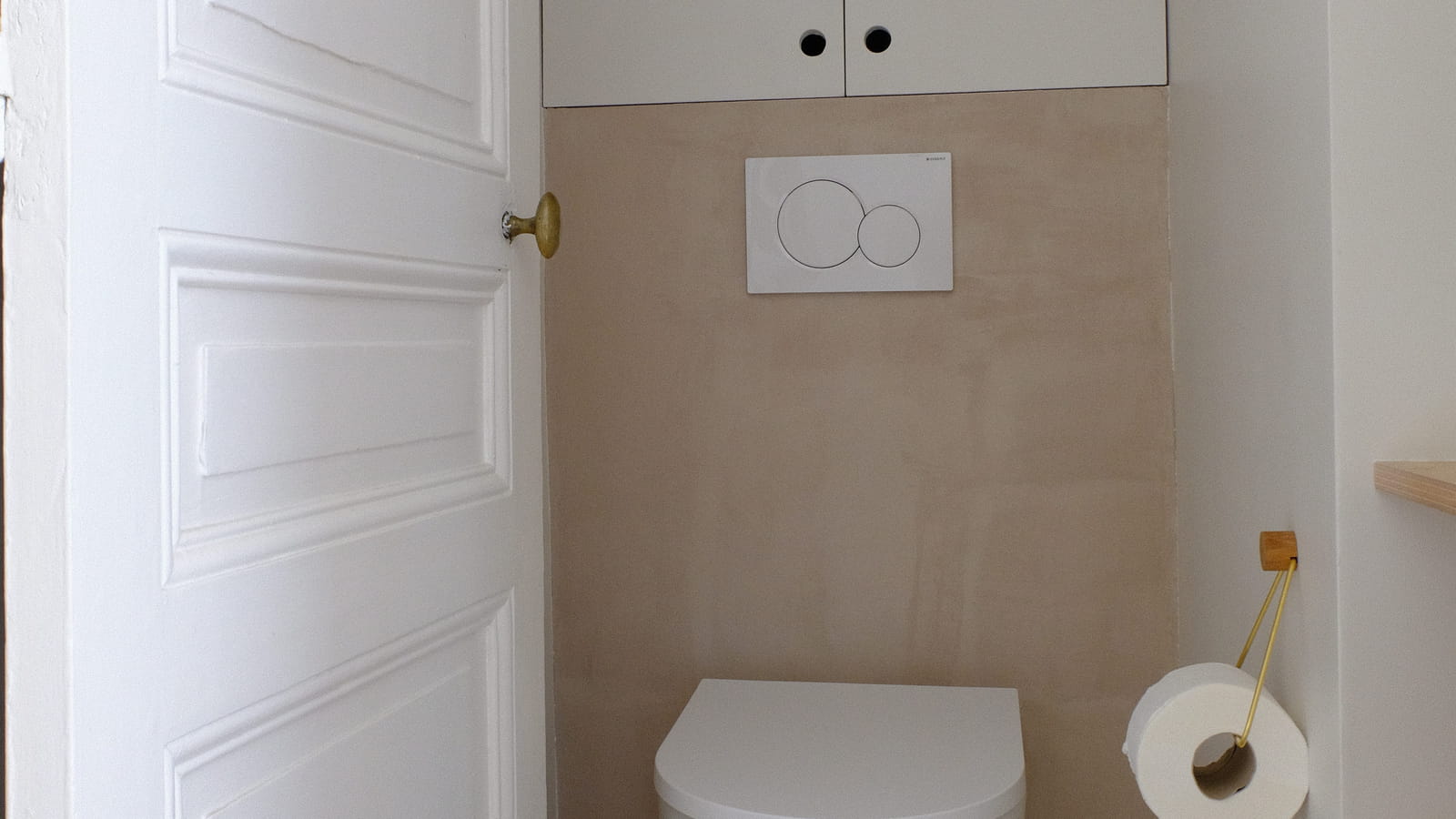 Salle de bains après