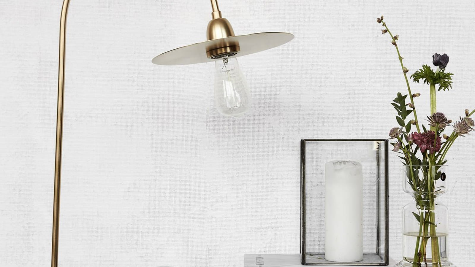 Lampe en laiton