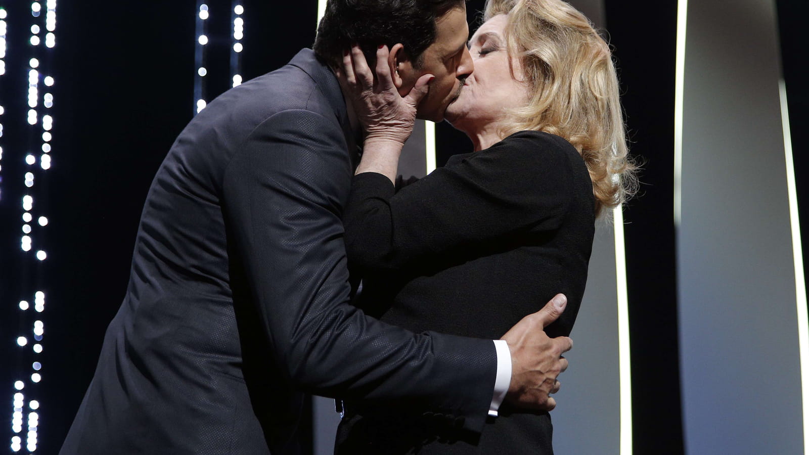 Laurent Lafitte et Catherine Deneuve