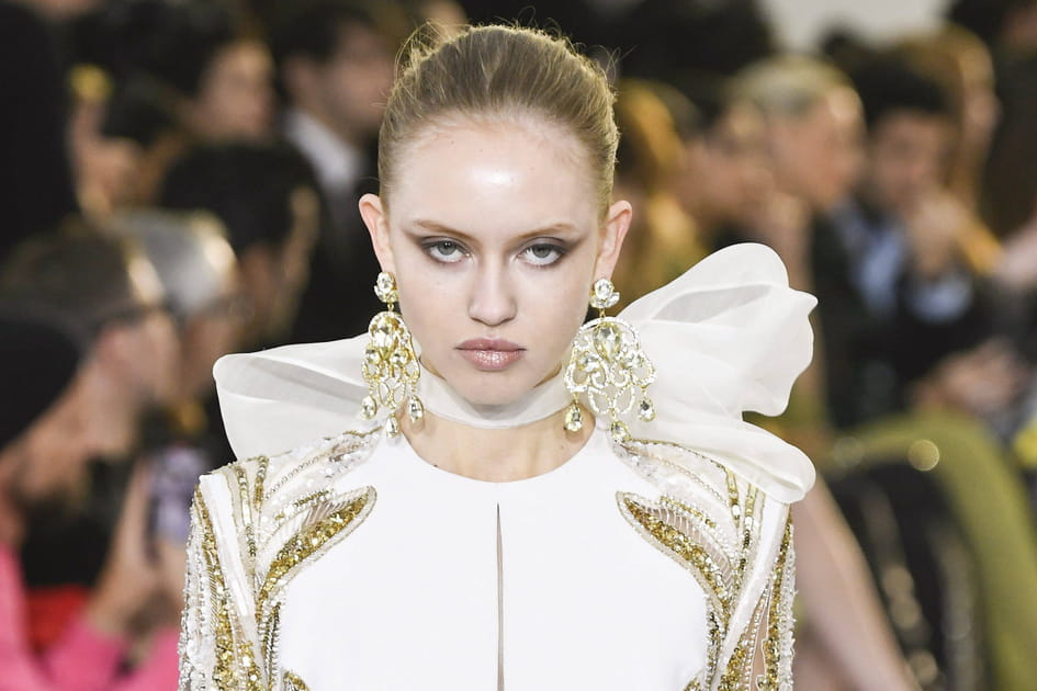 L'eye-liner marron fondu